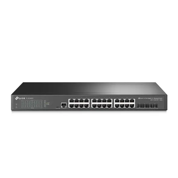 Tp-Link 24Port TL-SG3428X Gigabit L2 + 4Port SFP Gigabit Yönetilebilir Switch
