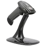 XL-6200A 1D Tek Çizgili Lazer USB Kablolu Barkod Okuyucu + Ayak-1