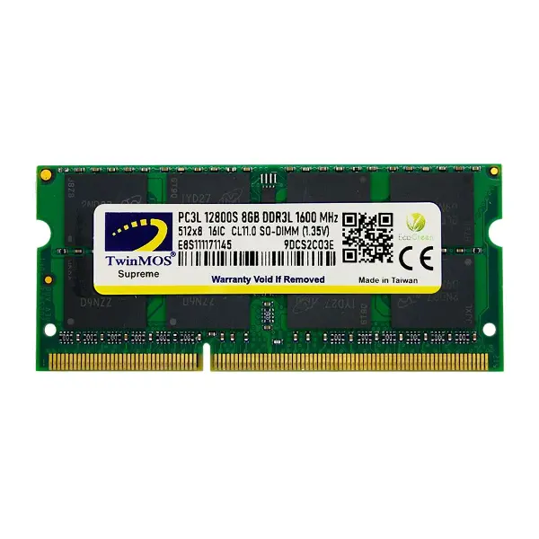 8 GB DDR3 1600MHz 1.35V LOW VOLTAGE SODIMM (MDD3L8GB1600N)