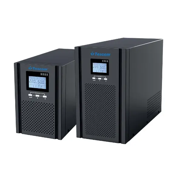 TEOS+ 1KVA 1F/1F (2X9AH) 5/10DK LCD ONLINE UPS