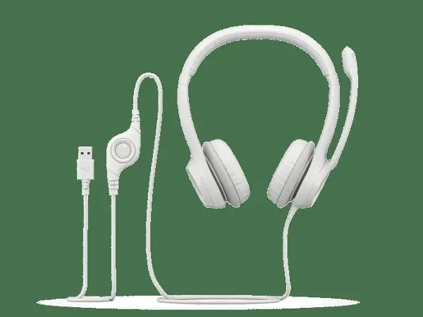 H390 USB KULAKLIK-BEYAZ 981-001286