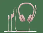 H390 USB KULAKLIK PUDRA PEMBE 981-001281-1