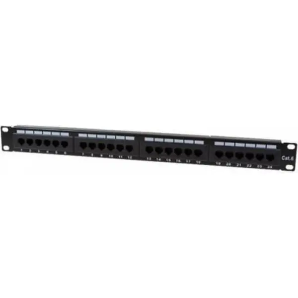-P24UTP UTP CAT6 24 PORT PATCH PANEL