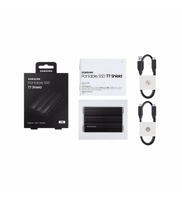 MU-PE1T0S/WW T7 1TB Usb3.2 Taşınabilir Siyah 1000 - 1050 MB/s