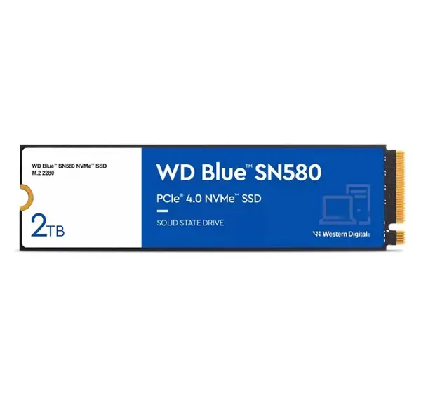 WDS200T3B0E Blue SN580 2TB M.2 NVMe SSD (4150/4150)