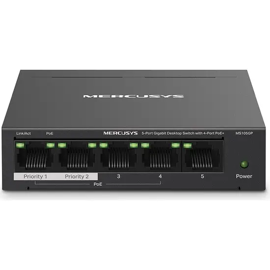 MS105GP 5-Port Desktop Switch