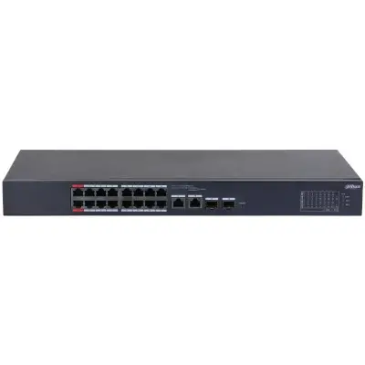 CS4218-16ET-240 16 PORT 16XFE-2XGE-2XGE/SFP YÖNETİLEBİLİR 240W POE SWİTCH