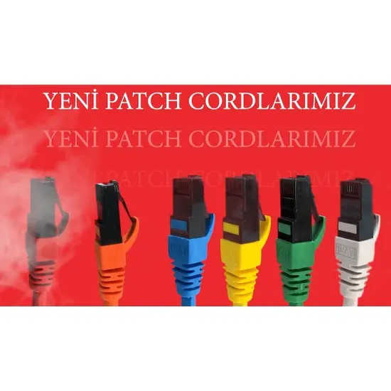 EPC-250C6ULHB0.25 25CM UTP CAT6 PATCH CORD LSOH MAVİ 4x2x24# 24 AWG