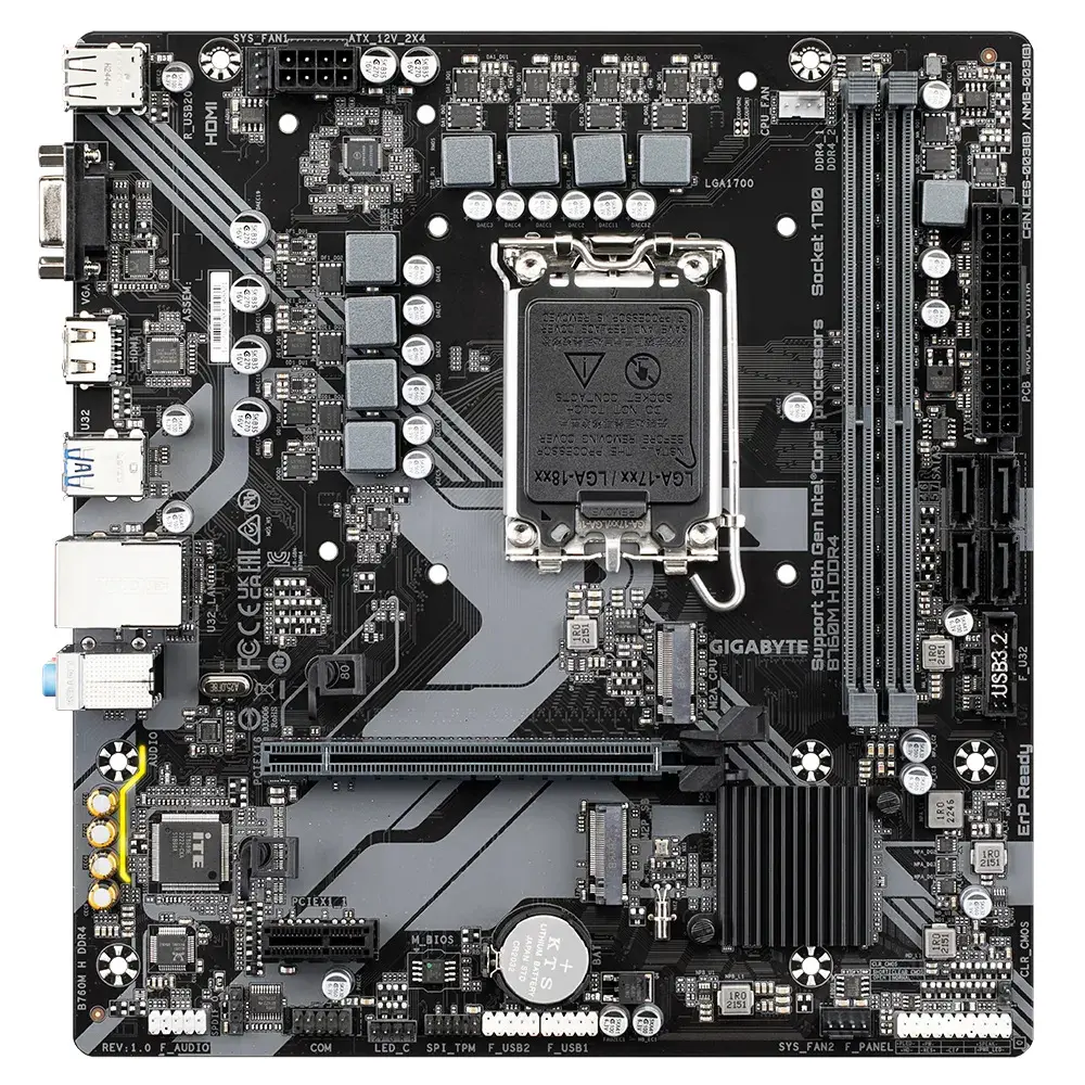B760M-H-DDR4 MAB B760 GAMING AX 1700 DDR4