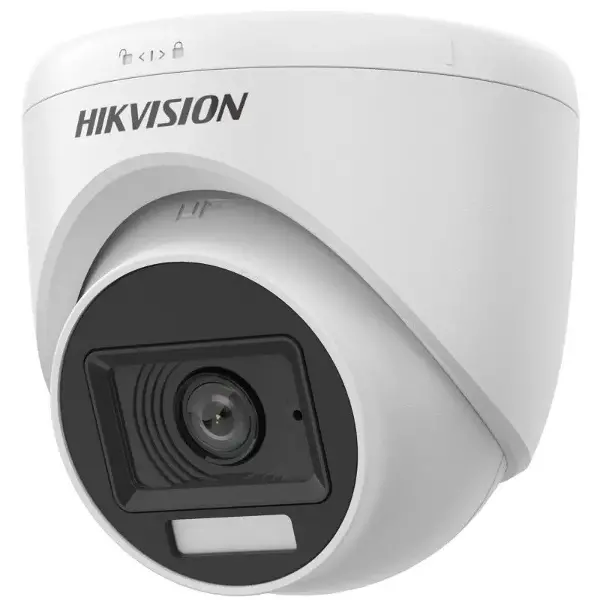DS-2CE76D0T-EXLPF 2Mpix, 20Mt Gece Gör. 2,8mm Lens, Dual-Light Dome Kamera