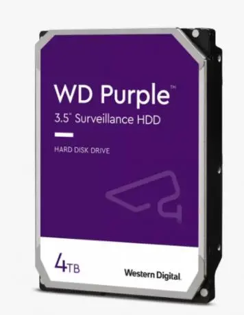 Purple 3.5 SATA III 6Gb/s 4TB 256MB 7/24 Guvenlik WD43PURZ