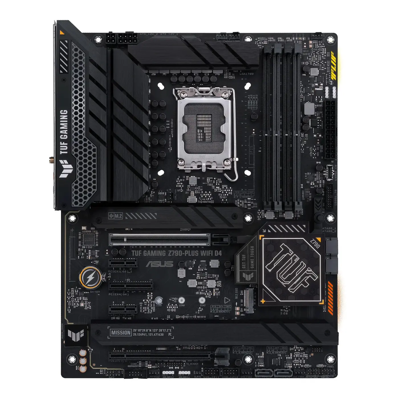 MB Z790 GAMING PLUS WIFI SOKET 1700 DDR5 7200MHZ(OC) PCI-E Gen5 M.2 USB3.2&nbsp;DP HDMI 1x2.5G LAN&nbsp;WI-FI 6E ATX