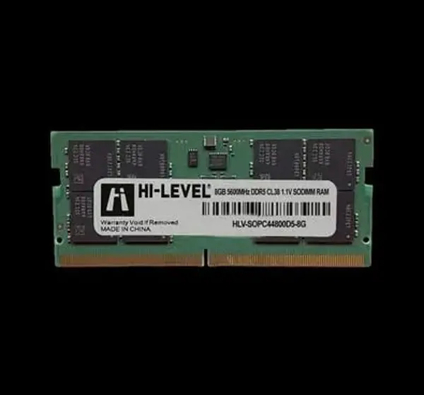 8GB 5600MHz DDR5 1.1V NOTEBOOK RAM HLV-SOPC44800D5-8G