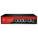 EZ-04PSE 4xFE+2xFE YÖNETİLEMEZ POE SWİTCH (65WATT)-1