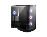 MAG PANO M100R PZ TEMPERLİ CAM 3X120MM 1X120MM ARGB FAN MATX PANORAMİK GAMİNG BİLGİSAYAR KASASI-1