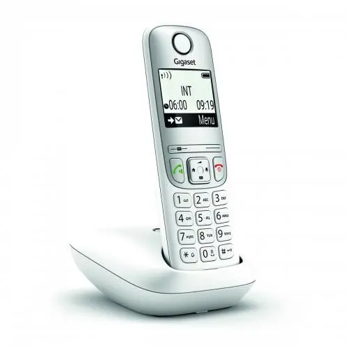 A690, Dect Telefon, Beyaz, 14 Saat Konuşma, 180 Saat Bekleme, 100 Kişilik Rehber
