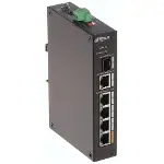 PFS3106-4ET-60-V2,  6 Port, Megabit,  4FE PoE Port (4xPoE 60W) ,1GE Uplink, 1GE SFP Yönetilemez Switch-1