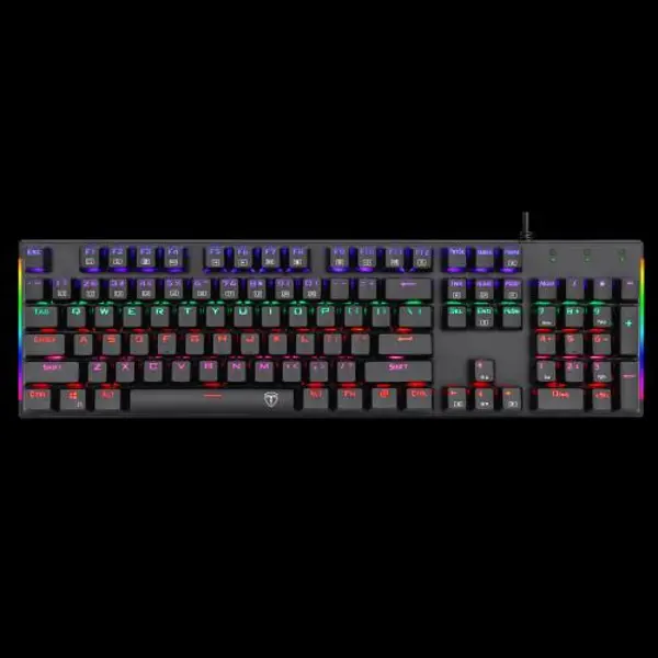 NAXOS, T-TGK310, USB Kablolu, Türkçe Q, Rainbow RGB, Mechanical, Blue Switch, Gaming Klavye (Powered By REDRAGON)