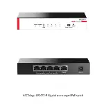 Magic BS205T-P, 5 Port, GigaBit, 4 Port PoE, 57W, +1 Port GigaBit Uplink, Metal Kasa, Yönetilemez, Masaüstü Switch-1