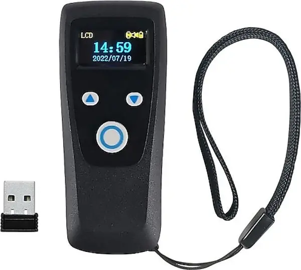 VSK-150 2D Pocket Hafızalı BT Karekod Barkod Okuyucu +Kılıf