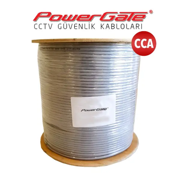 CELL 250mt, 2+1 (2x0,22+0,25) CCA, CCTV Güvenlik Kablosu