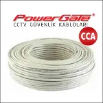 CELL 100mt, 2+1 (2x0,22+0,25) CCA,  CCTV Güvenlik Kablosu-1