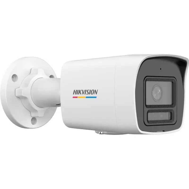 DS-2CD1027G2H-LIUF 2Mpix, 4mm Lens, H265+, 30Mt Gece Görüşü,Color Vu Lite, Smart Hybrid Light,  Full Time Color, Dahili Mikrofon, Metal Kasa Bullet IP Kamera