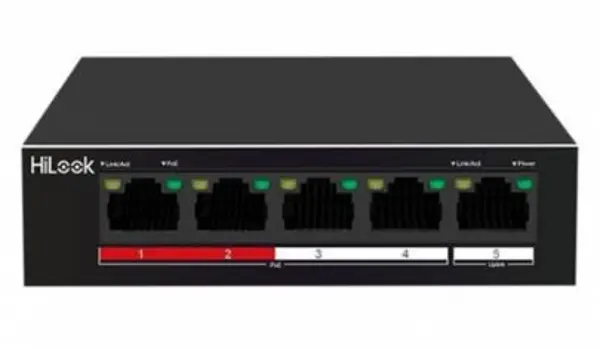 NS-0105P-35(B)(O-STD) 4XFE+1XFE UPLINK YÖNETİLEMEZ 35W POE SWİTCH