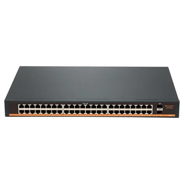 TP-G4820-POE800W 48 PORT GIGABIT + 2X 1GB SFP UPLINK RACKMOUNT POE SWITCH