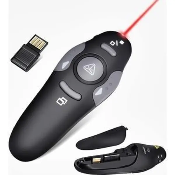 Q-SUN400 2.4 GHZ USB KIRMIZI LAZERLİ SUNUM KUMANDASI - PRESENTER