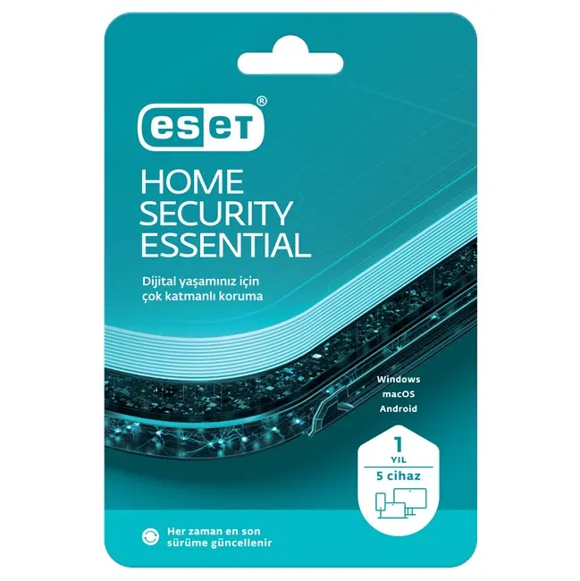 Home Security Essential Kutu 1 Yıl - 5 Kullanıcı