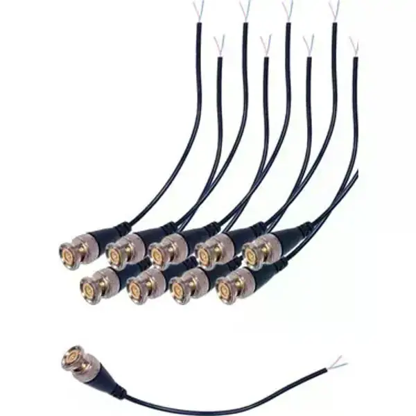 BNC KONNEKTOR HAZIR KABLOLU (10 LU PAKET)
