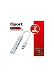 Q-TUC05 Type-C to 4 Port USB 3.0 2.0 Çoklayıcı-1