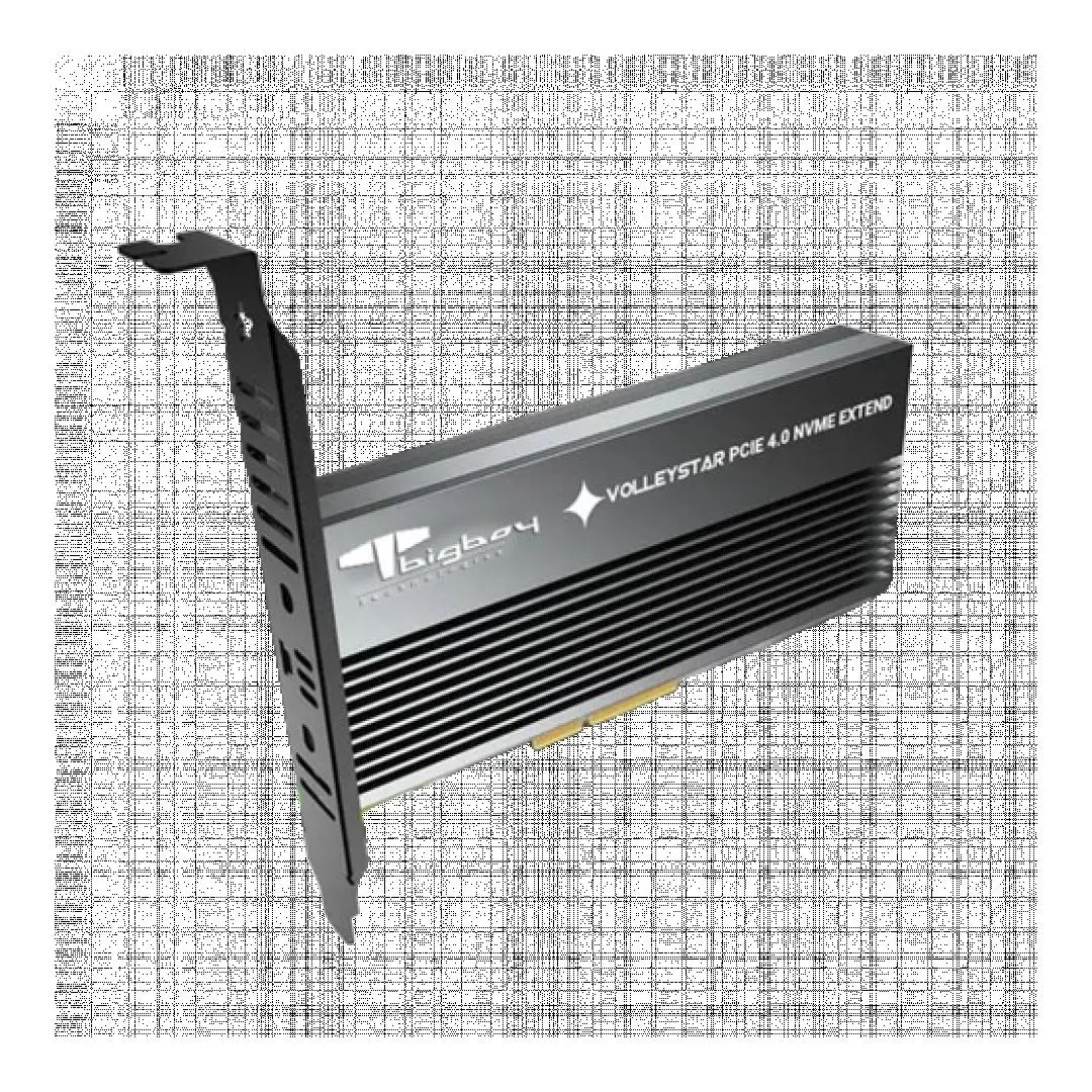 BTC-M2G4PE4SH PCIe 4.0 x4 M.2 x4 Soğutuculu 1xNVMe Çevirici Ünite