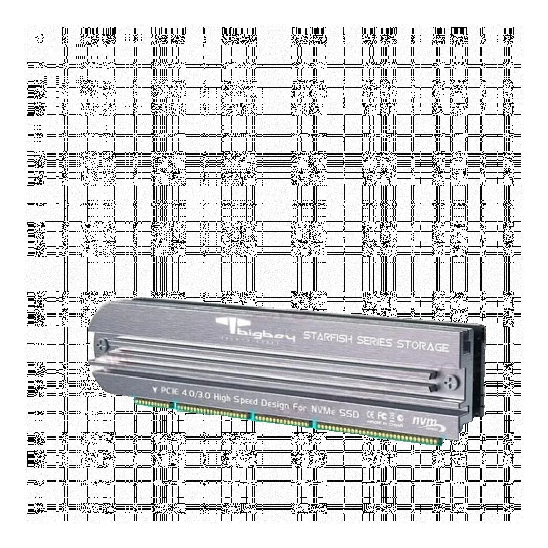 BTC-M2G4PE16S PCIe 4.0 x4 M.2 x16 Soğutuculu 1xNVMe Çevirici Ünite