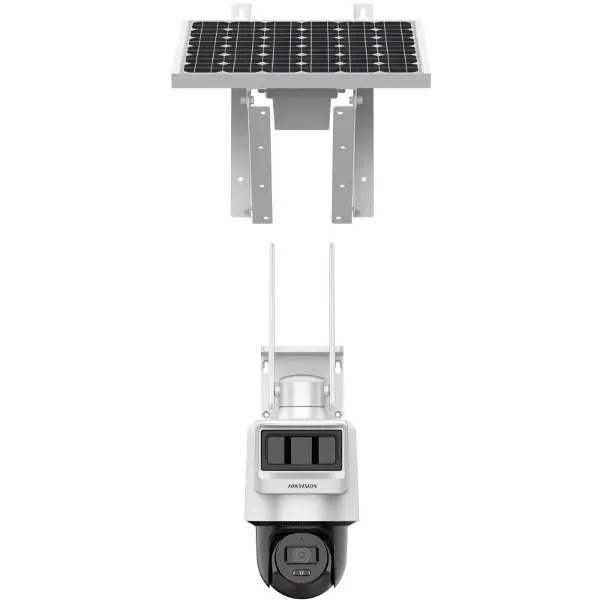 DS-2DE2C400IWG-K/4G/C05S10 4 MP IR PT IP Solar Kamera 2.8 mm Lensli