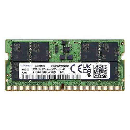 SAMSO5600/32, 32GB, DDR5, 5600MHz,  CL46, 1.1V Notebook Ram (M425R4GA3BB0-CWW0L)