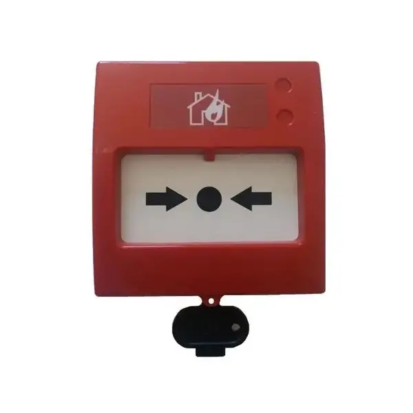 Teknim TFB-3168 Konvansiyonel Yangın Alarm Butonu, Tekrar Kurulabilir, Led Göstergeli