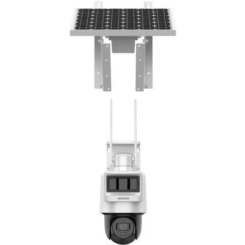 DS-2DE2C200IWG-K/4G/C05S10, 2Mpix,   2.8mm, 30Mt Gece Görüşü, Dahili Mikrofon, PIR+RADAR,  4G, Solar  PT IP Kamera