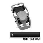 800300-301 ZC100/ZC300 UYUMLU TEK YÜZ 2000 BASKI SİYAH RİBON-1