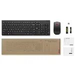 ESSENTIAL 4X31N50744 KABLOSUZ SİYAH Q KLAVYE+MOUSE GEN2-1