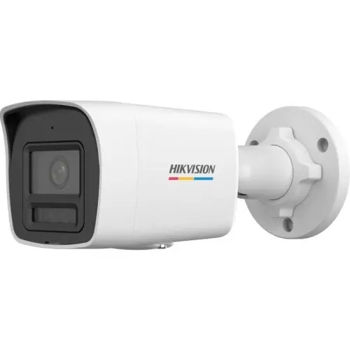 DS-2CD1027G2H-LIUF, 2Mpix, 2.8mm Lens, H265+, 30Mt Gece Görüşü,Color Vu Lite, Smart Hybrid Light,  Full Time Color, Dahili Mikrofon, Metal Kasa Bullet IP Kamera