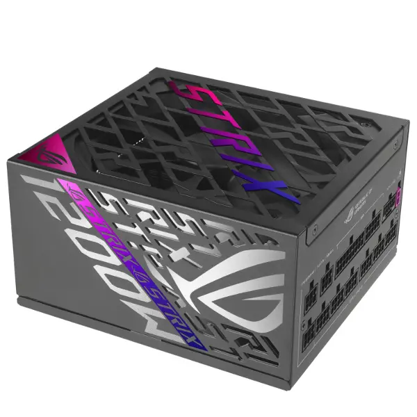 ROG-STRIX-1200P TAM MODÜLER GÜÇ KAYNAĞI, 80 PLUS PLATİNUM SERTİFİKALI, ATX 3.1, GaN MOSFET, AKILLICA VOLTAJ DÜZENLEYİCİ, 10 YIL GARANTİ