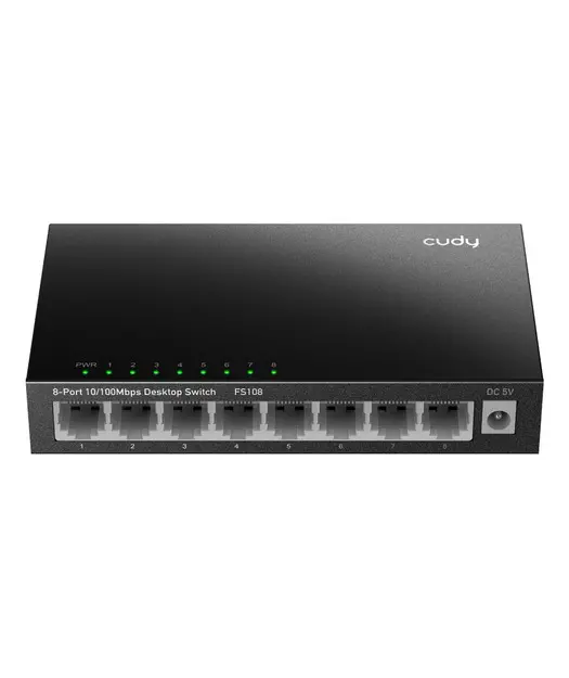 8-Port 10/100 Mbps Metal Switch