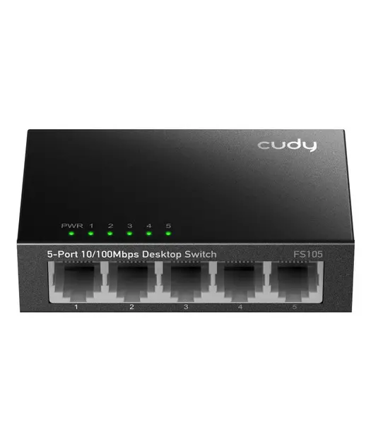 5-Port 10/100 Mbps Metal Switch