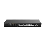 REYEE RG-ES126FGS-LP 24 PORT 10/100 24 PORT POE 2 PORT UPLINK + 1 SFP 180 WATT YONETILEMEZ RACK MOUNT SWITCH-1