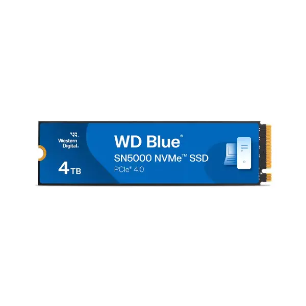 4TB BLUE M.2 NVMe SN5000 5500/5000MB/s WDS400T4B0E GEN4 SSD