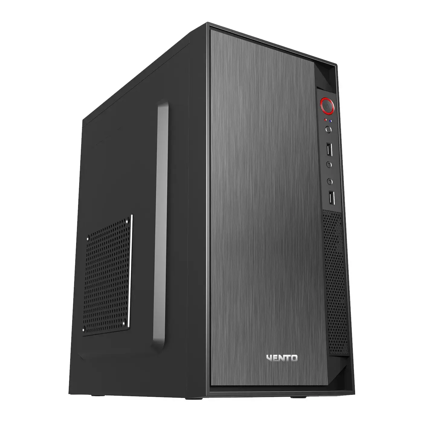 VS119S 400W 1x8CM/1x12CM MICRO ATX 2xUSB2.0/1xUSB3.0 SİYAH KASA