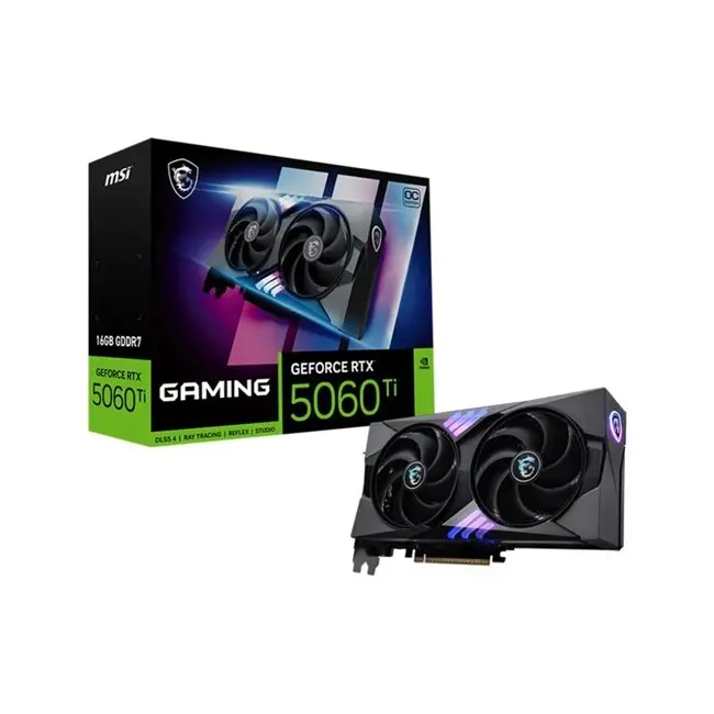 16GB GEFORCE RTX 5060 TI 16G GAMING OC GDRR7 [128bit]  PCIE 5.0 1xHDMI 3xDP