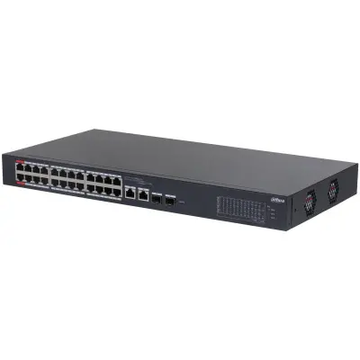 DH-CS4226-24ET-240 24 PORT 24XFE-2XGE/SFP YÖNETİLEBİLİR 240W POE SWİTCH